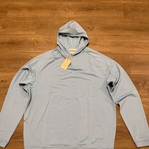 ❗️SALE❗️Peter Millar Men's Light Blue Hoodie